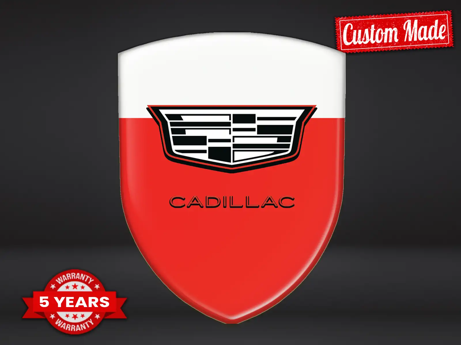 Cadillac Emblèmes Auto Perso Style Max Robuste Pro ST